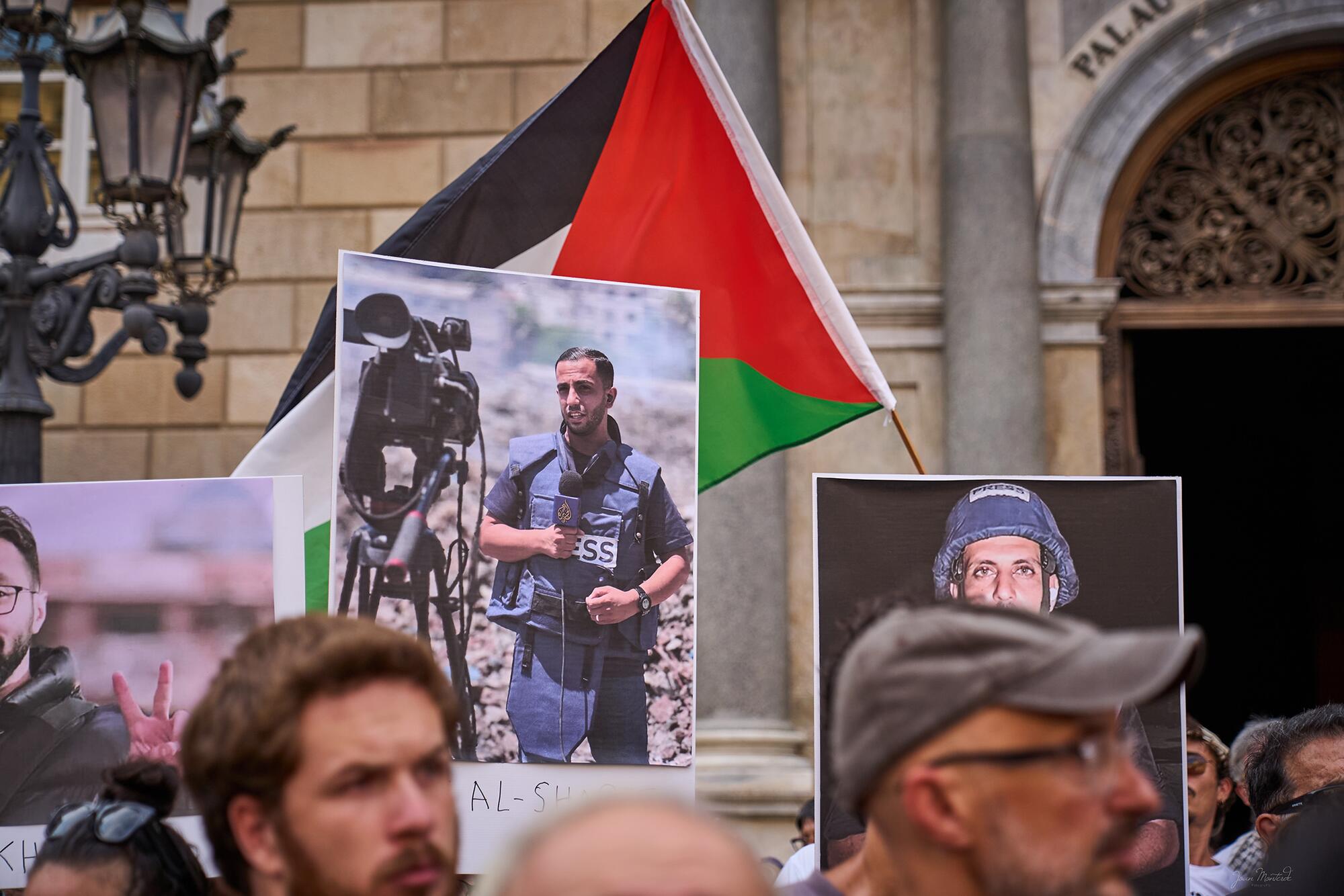 Concentración Barcelona Gaza - 3